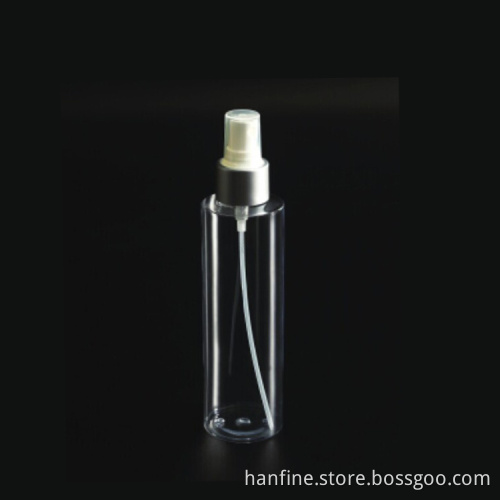Electrochemical aluminum emulsion pump 180ML PET moisturiser bottle